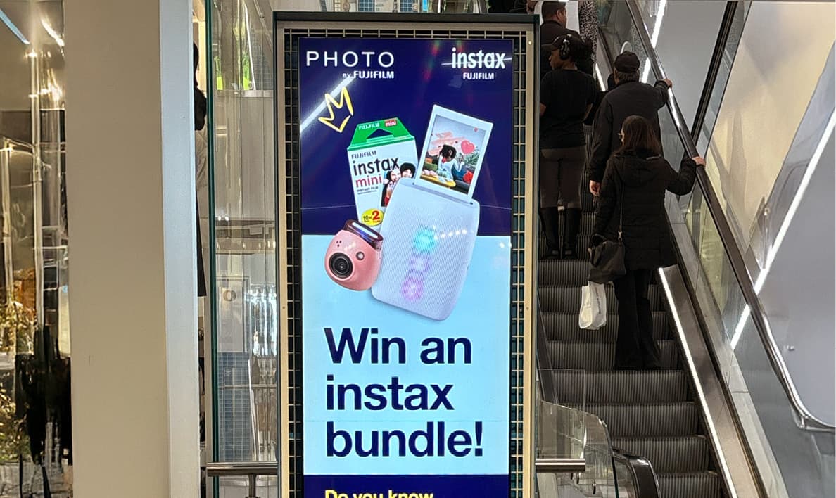Instax totem